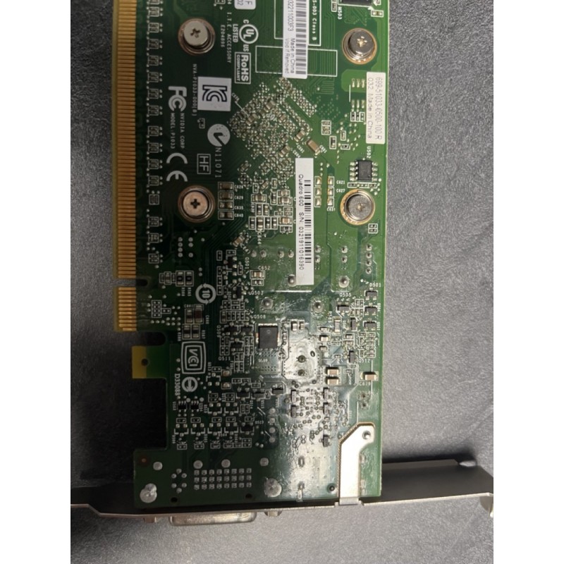 nvidia quadro 600 pny